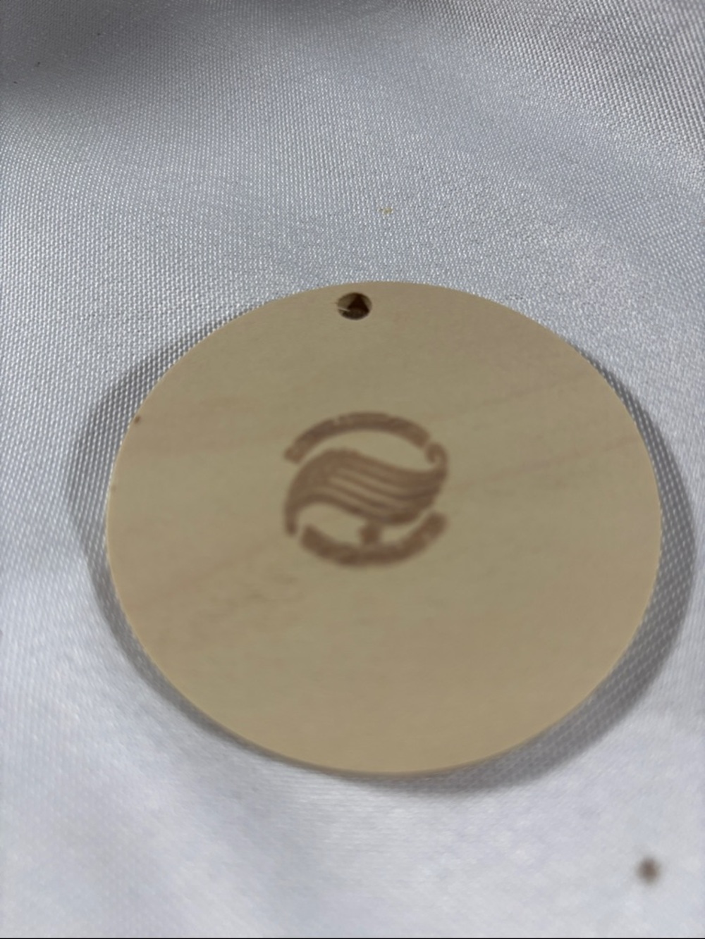 Longaberger 2017 Baby Footprint Tie-on- Blue - Picture 2 of 3